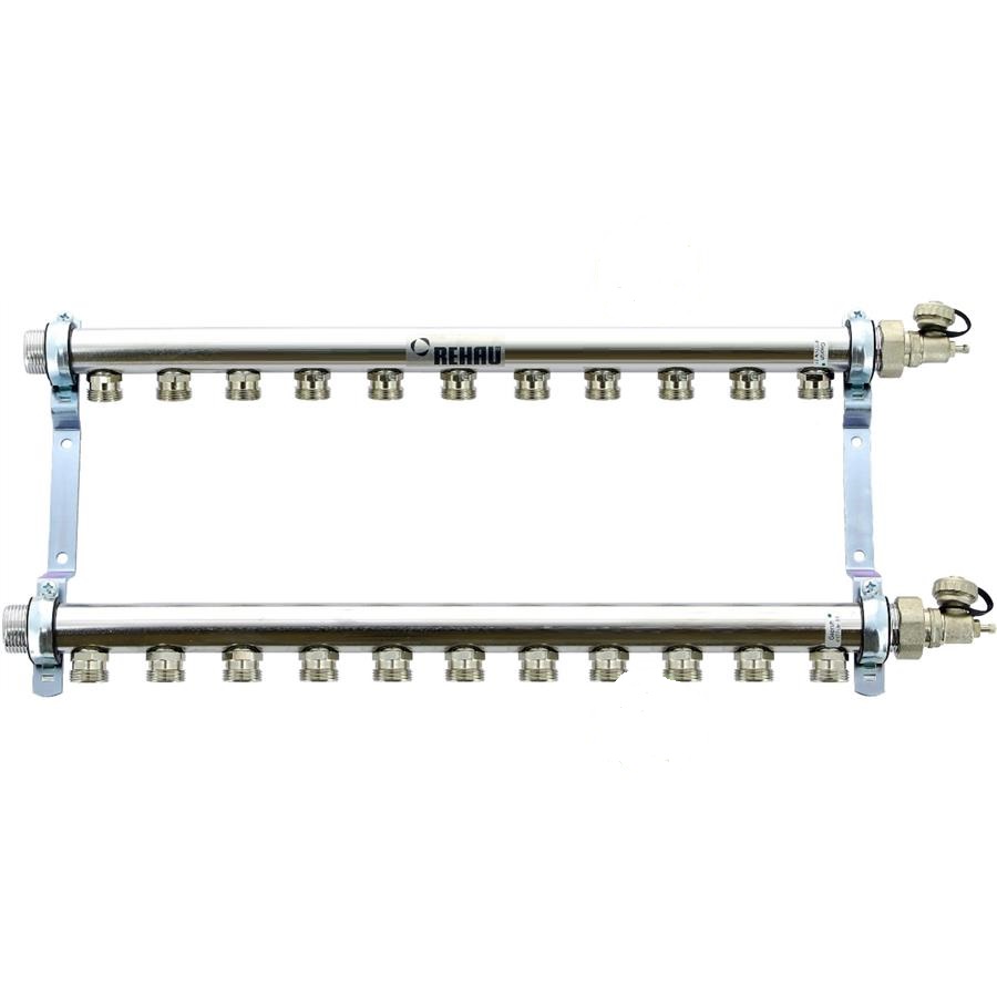 Распределительный коллектор HKV на 11 контуров нерж .сталь