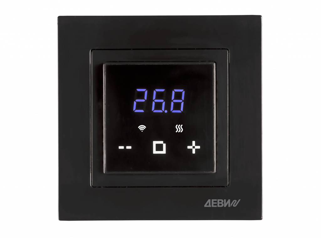 Ридан Clever терморегулятор с Wi-Fi черный
