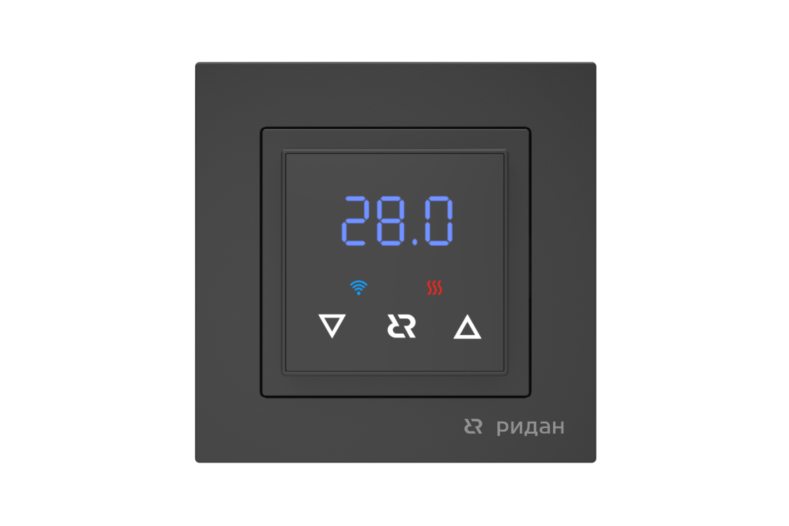 Ридан Classy терморегулятор с Wi-Fi черный